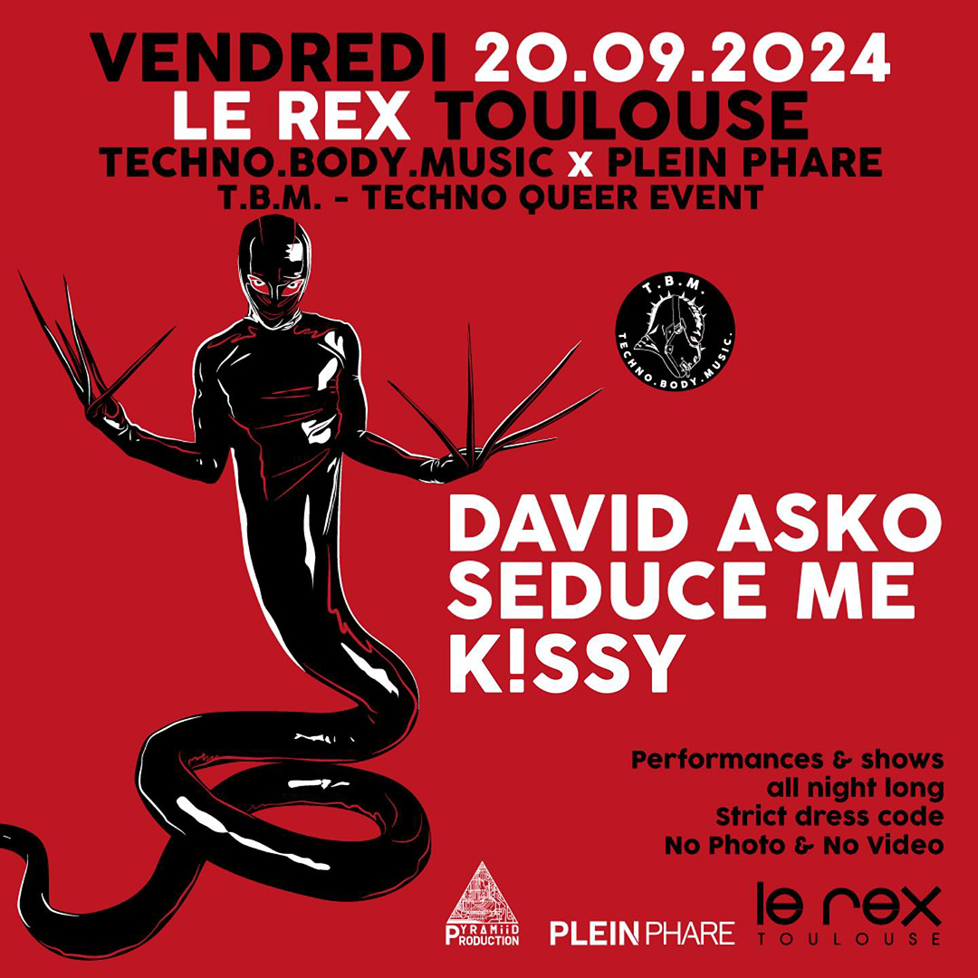 TBM X PLEIN PHARE W/ DAVID ASKO, SEDUCE ME, K!SSY