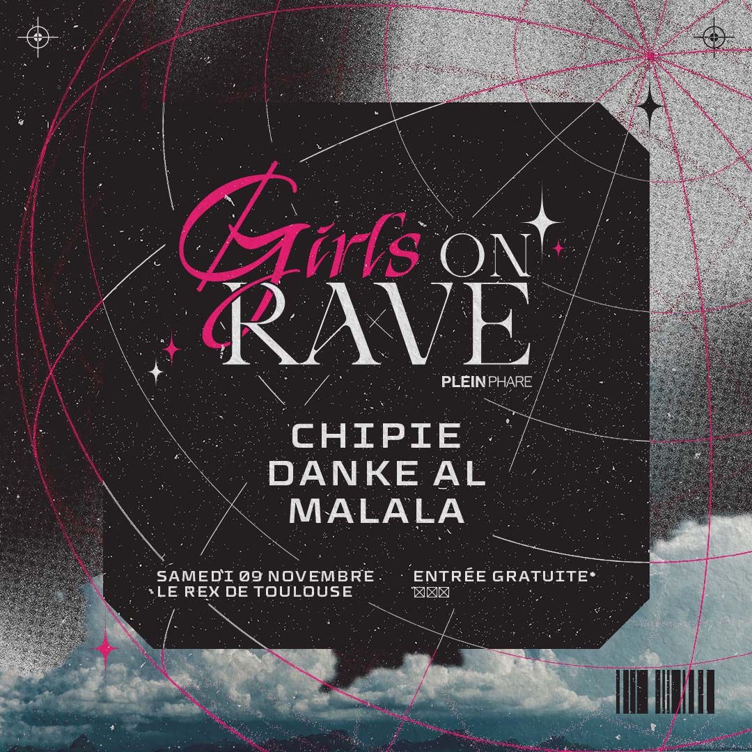 GIRLS ON RAVE W/ DANKE AL, MALALA, CHIPIE