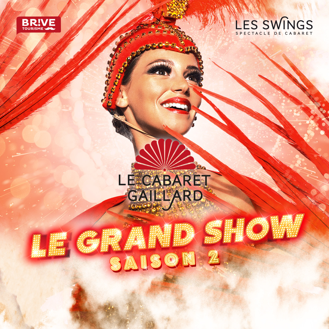 LE GRAND SHOW - SAISON 2 - CABARET LES SWINGS - DÉJEUNER SPECTACLE - 04/12/2025