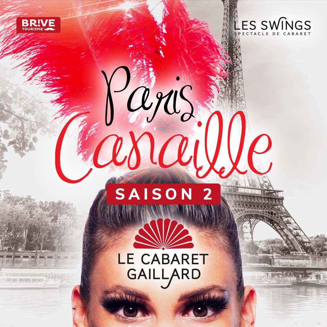 PARIS CANAILLE - SAISON 2 - CABARET LES SWINGS -  DÎNER SPECTACLE - 13/12/2025