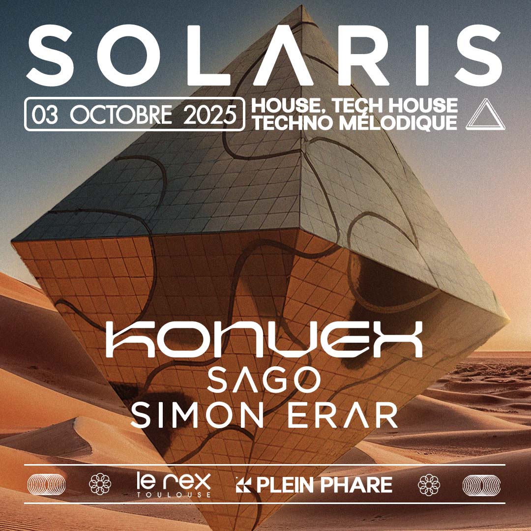 SOLARIS INV. KONEX, SAGO & SIMON ERAR *ENTRÉE GRATUITE