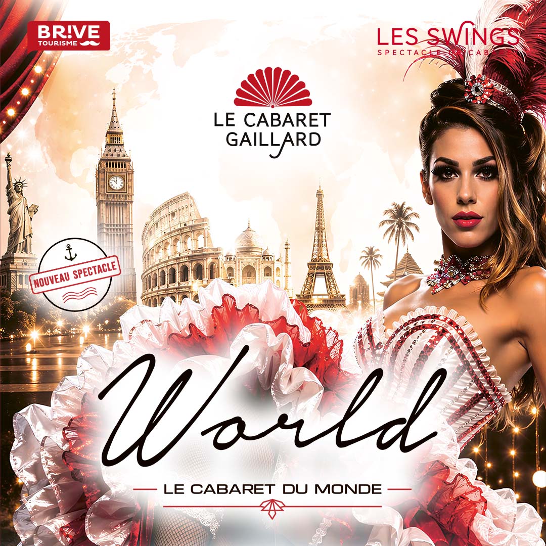 WORLD - LE CABARET DU MONDE - DÉJEUNER SPECTACLE - 04/12/26